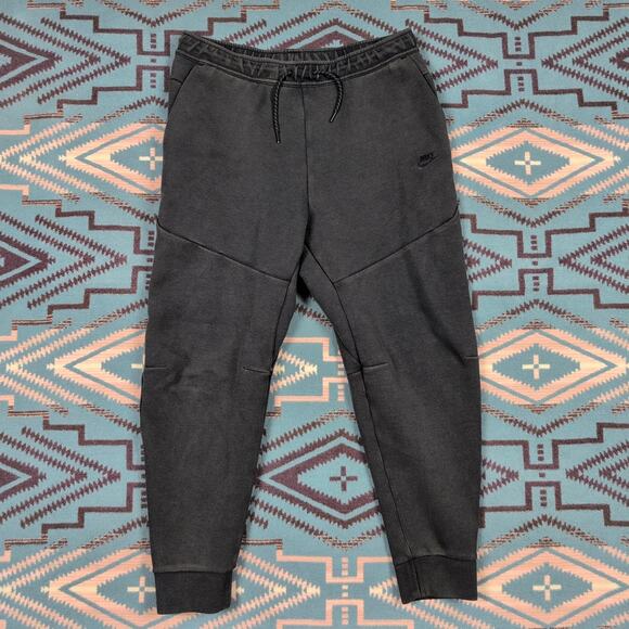 Nike Other - Nike Tech Fleece Pants Jogger Sweatpants Washed Faded Black Size XL